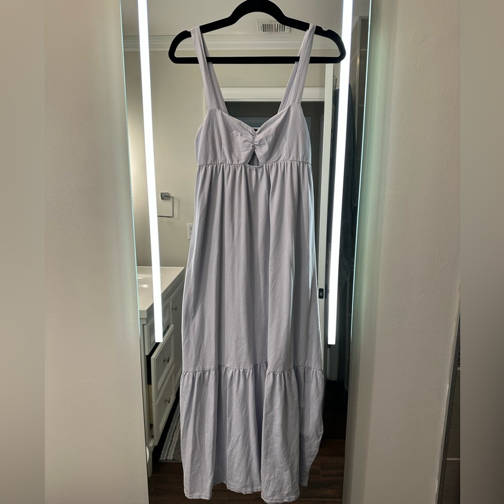 ZARA- light blue maxi dress size M